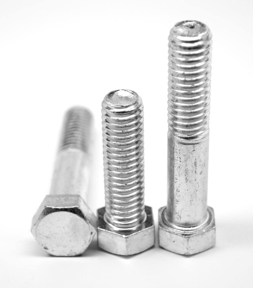 22-14 x 2x22 UNS Grade 5 Hex Cap Screw Medium Carbon Steel Zinc Plated G7416