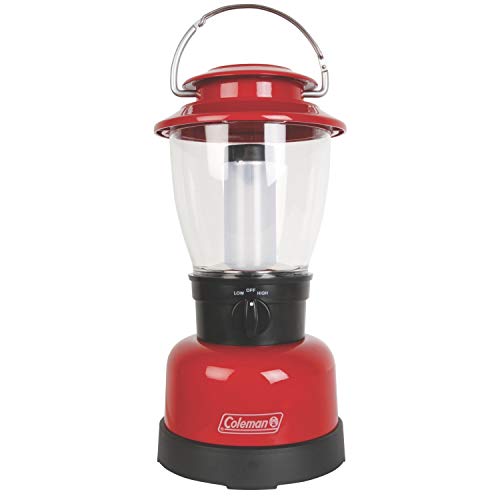 Coleman Classic Rechargeable 400 Lumens LED Lantern, Water-Resistant Lantern with USB Charging Port and Carry Handle T728348