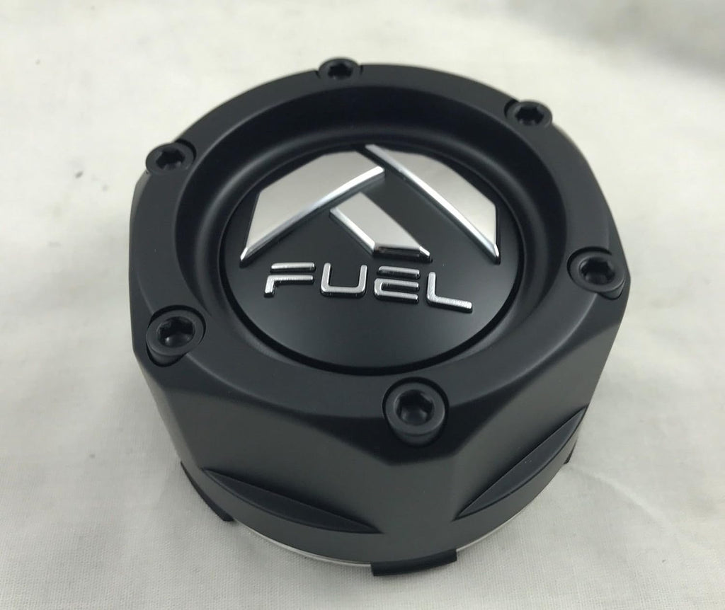 Matte Black Custom Wheel Center Cap Pack of 2 Z379