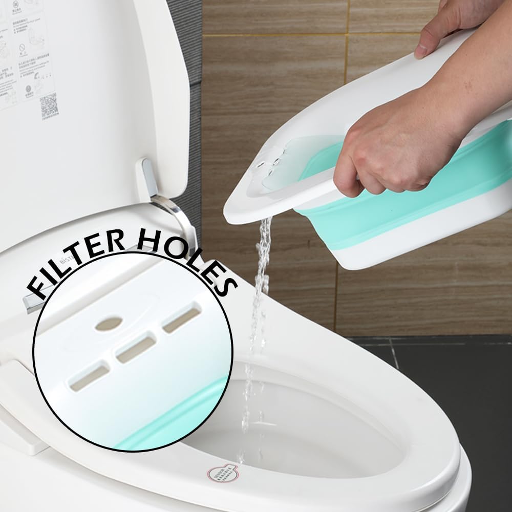 Wireless Battery Powered Collapsible Sitz Bath D65991