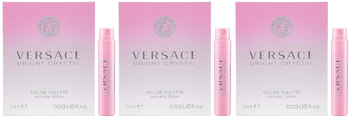 3 Eau De Toilette Spray Sample Travel Vials .03 oz / 1 ml Each G2939