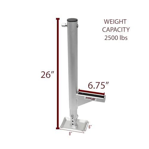 Universal Heavy-Duty Extended Range Quick Lift Field Jack - 26" to 36" Range, 2500 lbs. Capacity J951098