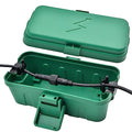 Small Weatherproof Electrical Connection Box (6 x 3.5 x 2.8 inch), Black T86118