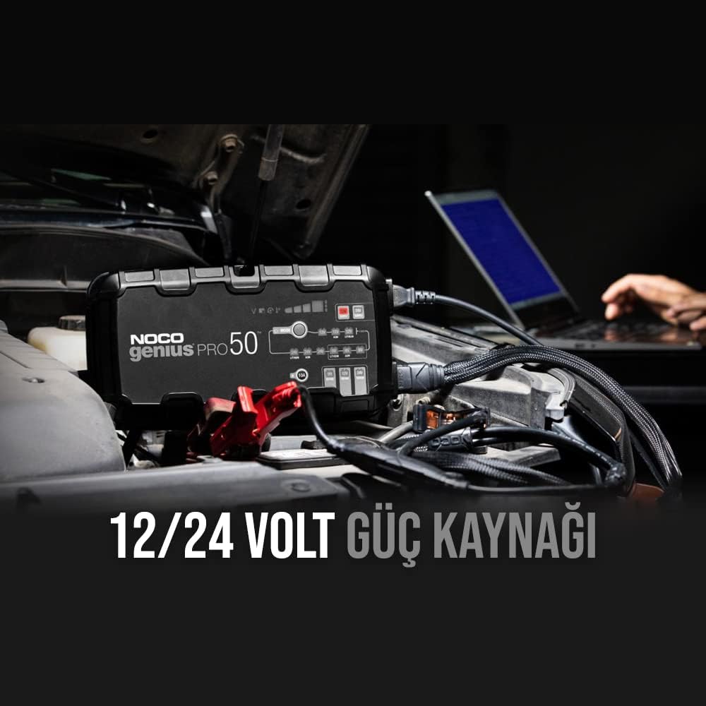 50-Amp 6V 12V 24V Battery Charger U298794