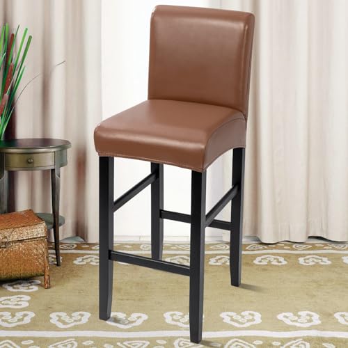 Waterproof PU Bar Stool Covers Set of 2 V176
