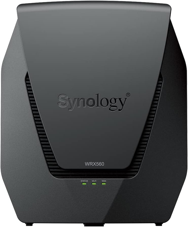 5-Bay DiskStation Black & Dual-Band Wi-Fi 6 Router 2.5Gbps Ethernet Y501342