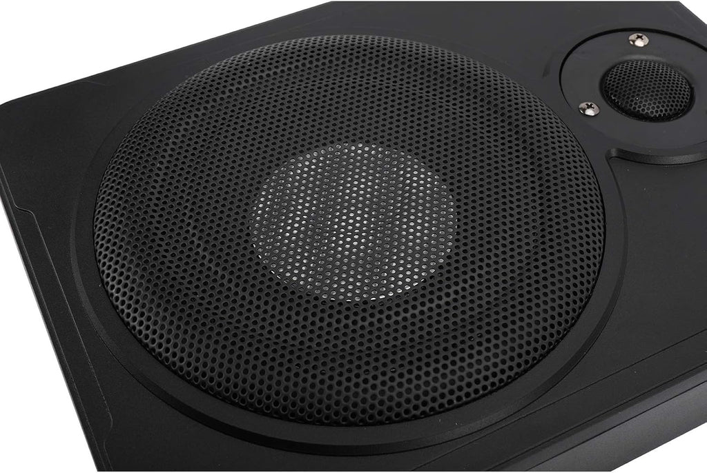 600w Car/Truck Audio Slim Under-Seat Powered Subwoofer D638354