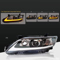 LED DRL Headlight with Dynamic Turn Light R853