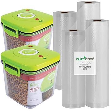 VAC Seal Bags & 2 Medium VAC Canisters E5915