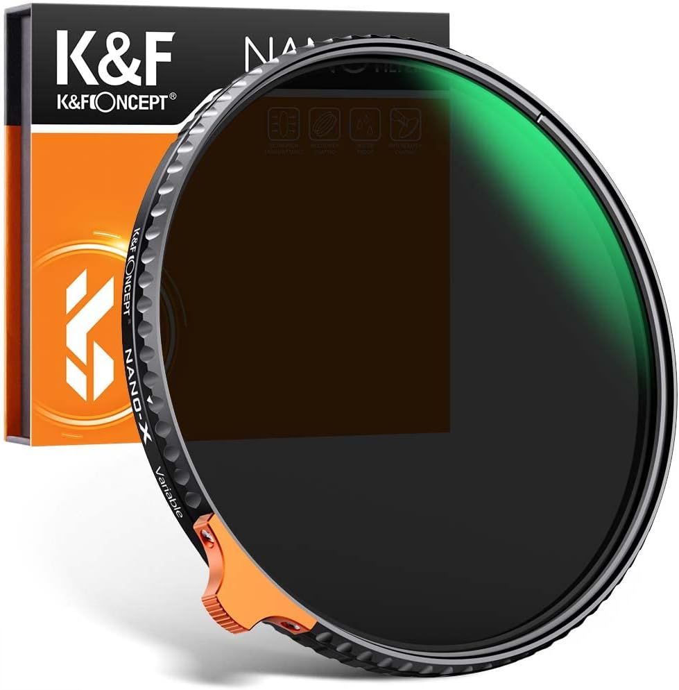 62mm Variable ND Filter ND2-ND400 Adjustable Neutral Density Filter G7369