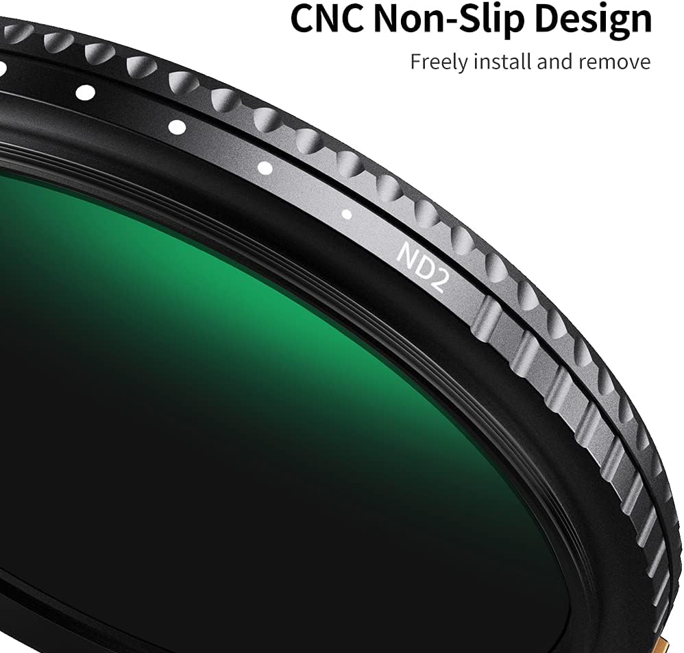 62mm Variable ND Filter ND2-ND400 Adjustable Neutral Density Filter G7369