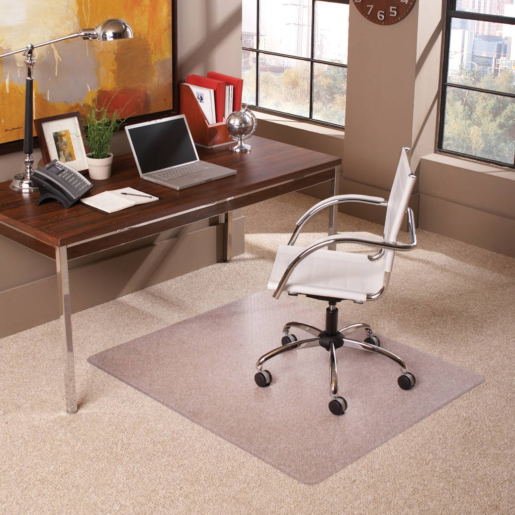 Beveled Edge Chair Mat for Low to Medium Pile Carpet H8494