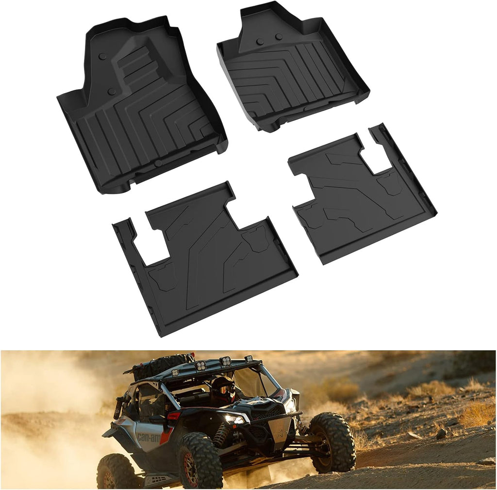 All Weather TPE Floor Mats Black R607772