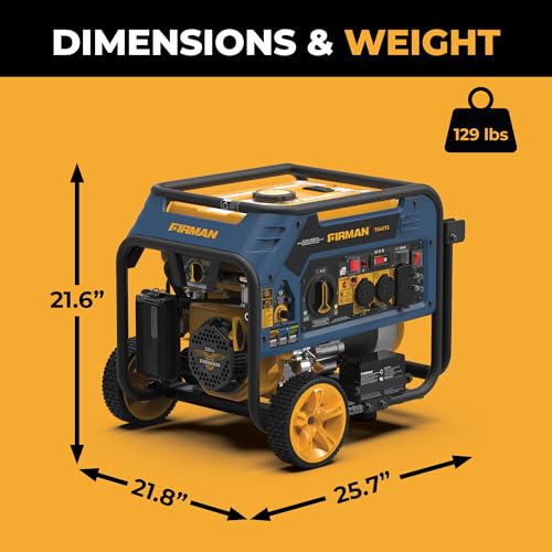4000W Electric Start Portable Generator E789618