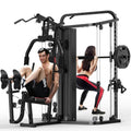 Smith Machine with 138LB Weight Stack W8474