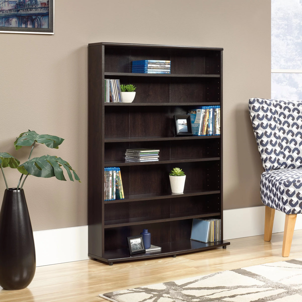 Cinnamon Cherry Multimedia Storage Tower R802