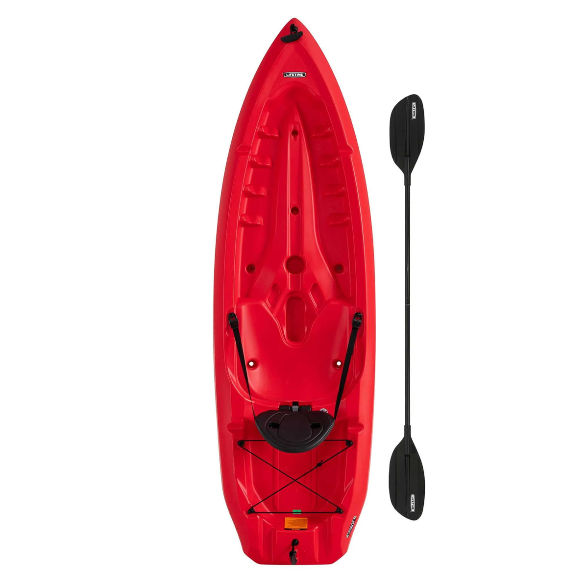 Red 8 ft Sit-on-Top Kayak I7401