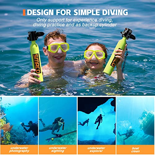 Double Scuba Tank with 0.5L Capacity B140999