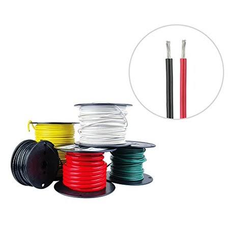 12 AWG Tinned Copper Marine Wire 50 ft Red, 50 ft Black J638