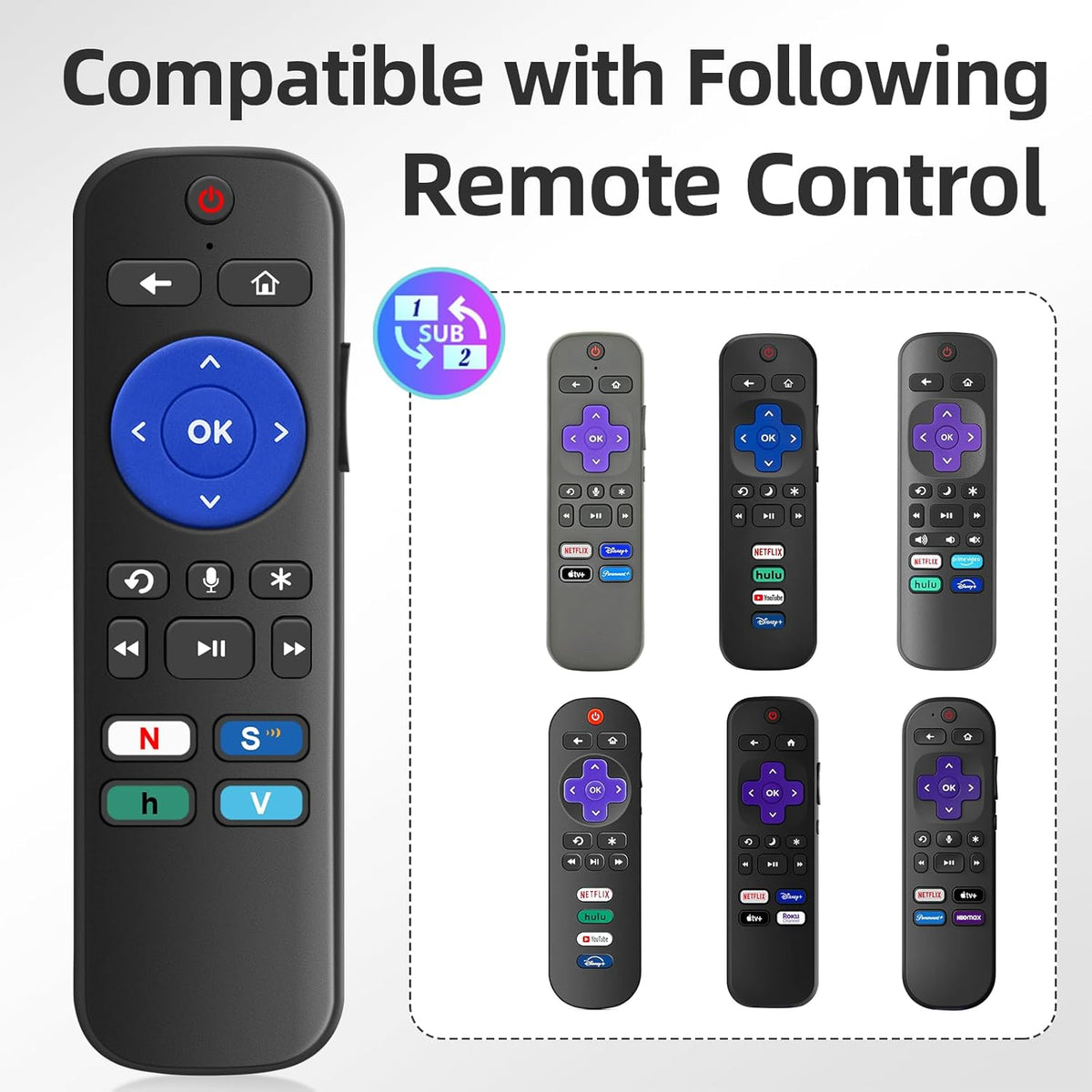Roku Remote Control H3946