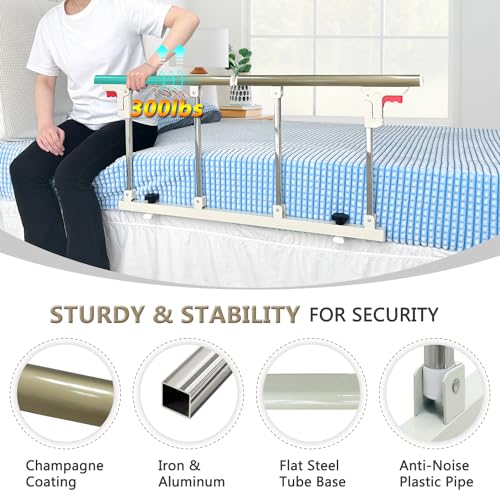 Collapsible Bedside Safety Rail for Bed K790