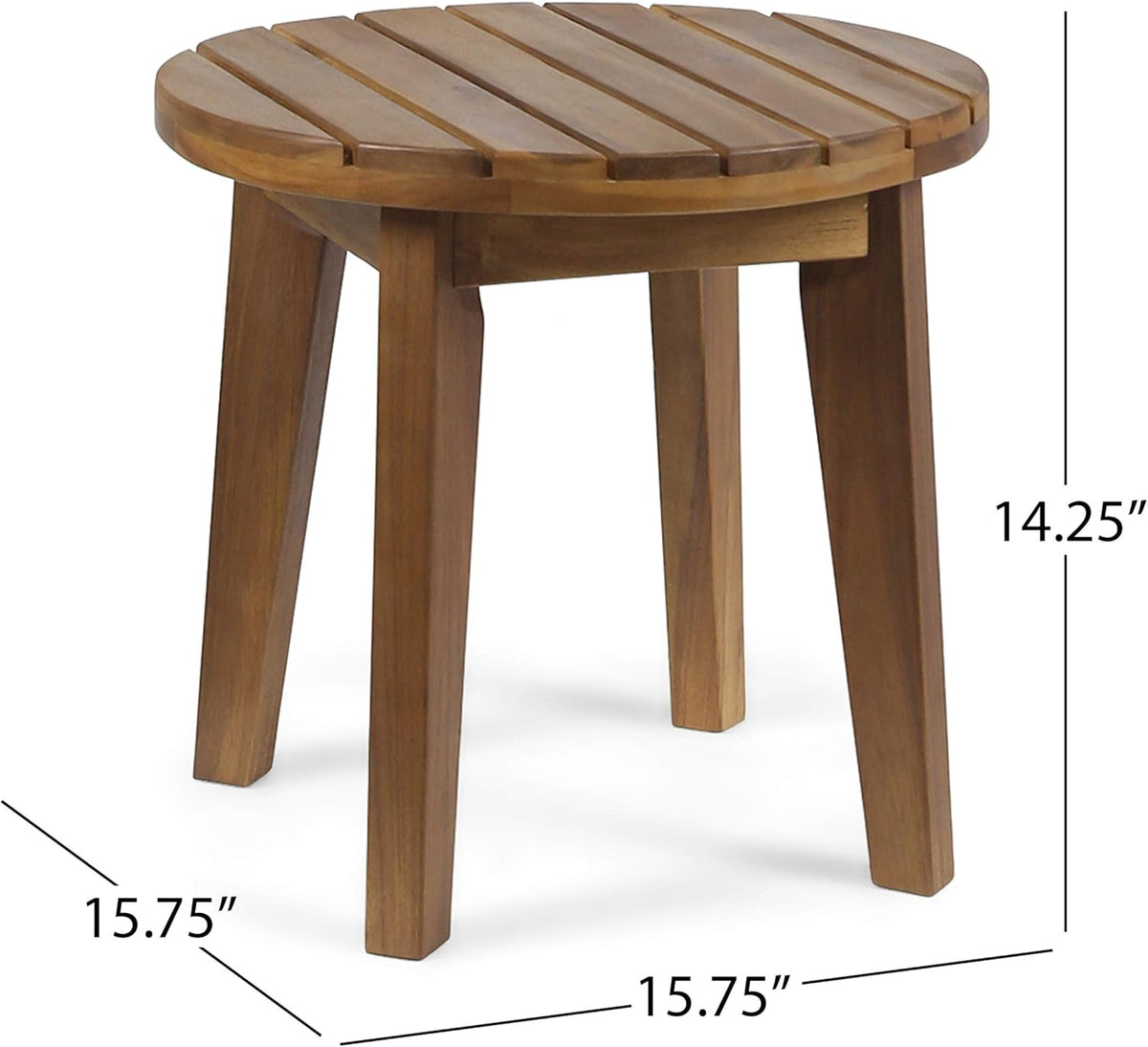 16 Acacia Wood Outdoor Side Table N4408