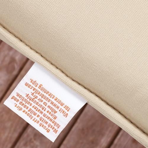Sunbrella Textured Neutral 20-inch Chair Cushion S385657
