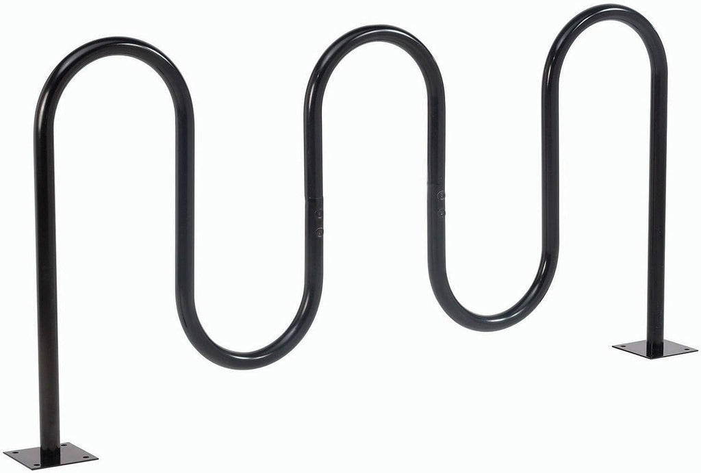 68L Black Flange Mount Bike Rack, 7-Bike Capacity G7830