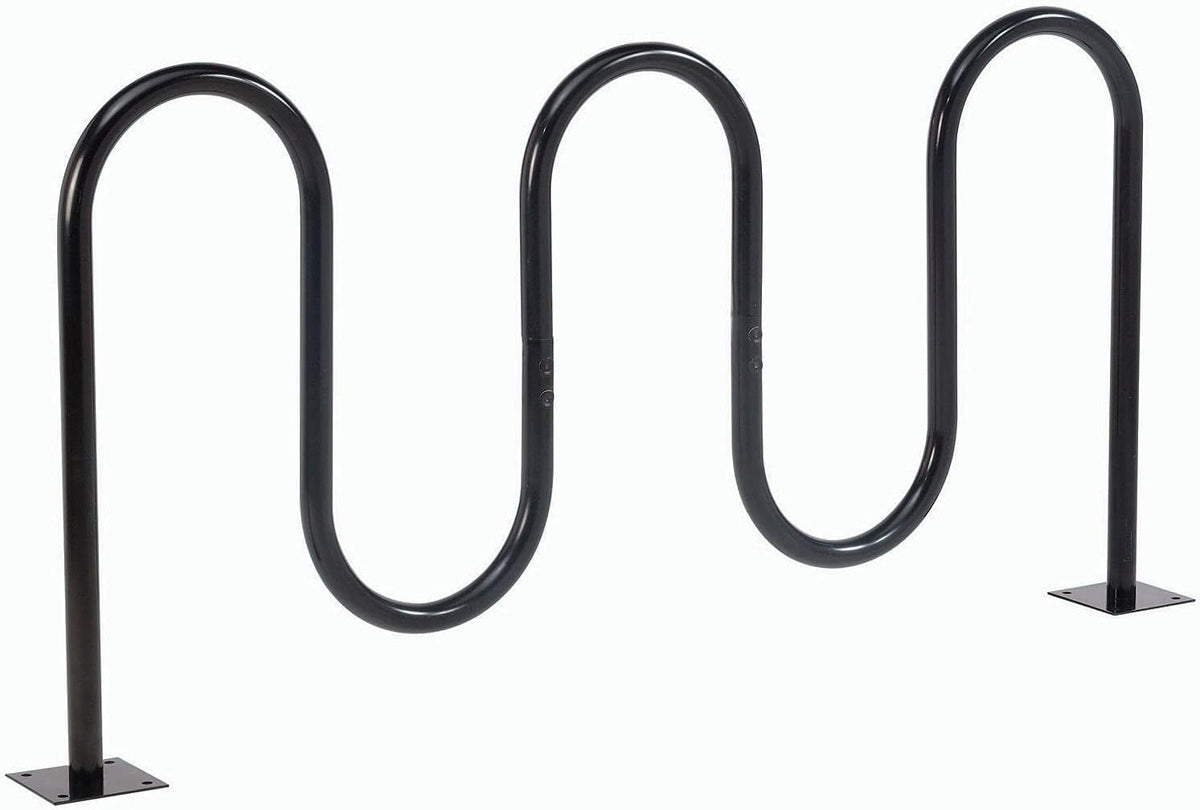 68L Black Flange Mount Bike Rack, 7-Bike Capacity G7830