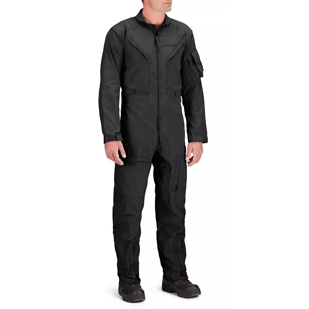 Black Nomex Flight Suit S24009