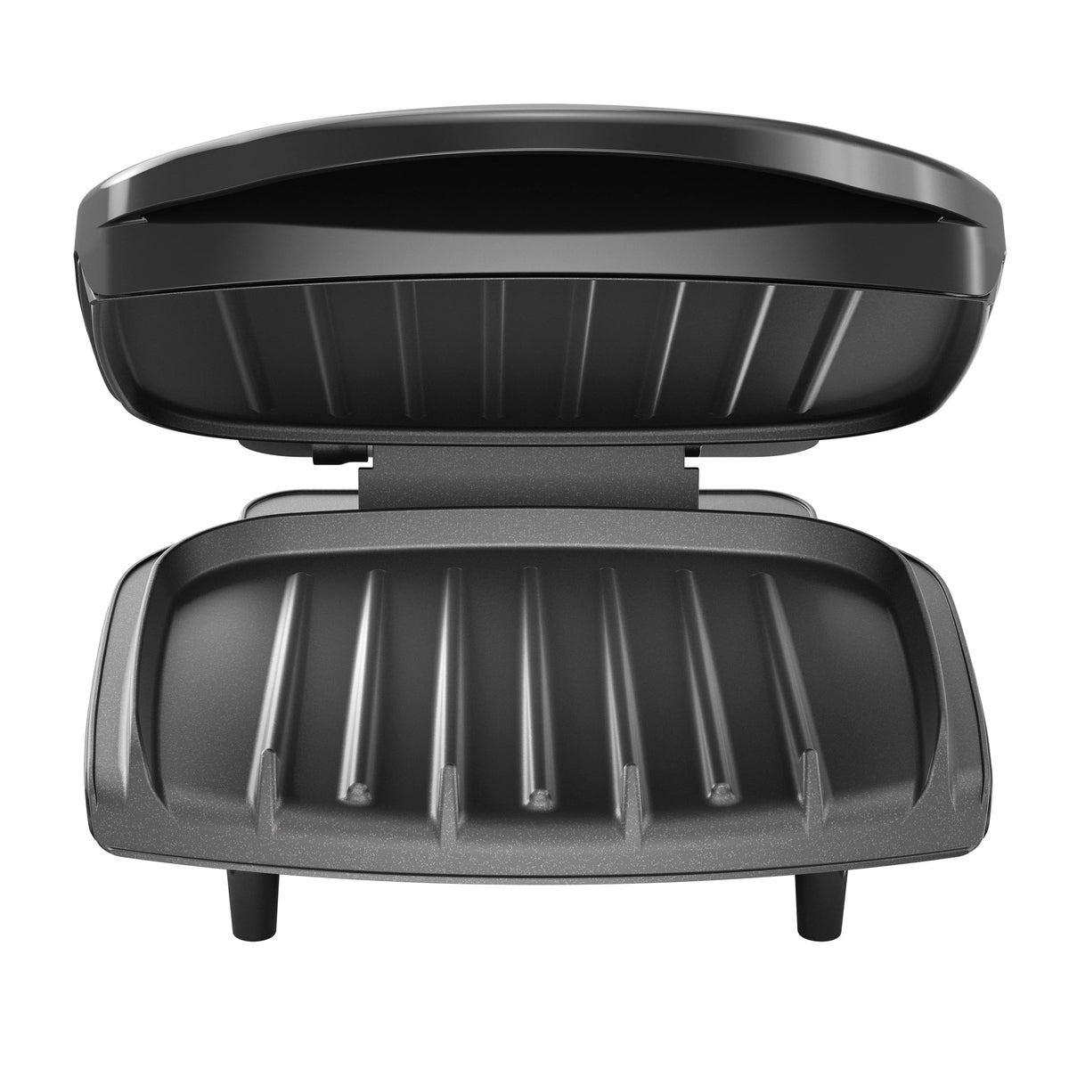 2-Serving Electric Indoor Grill and Panini Press, Black L472562