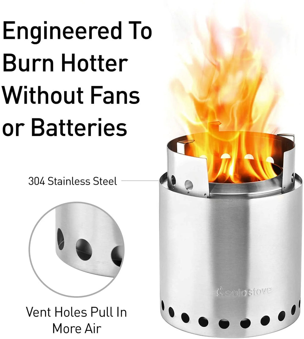 Portable Wood Burning Camping Stove Y42154