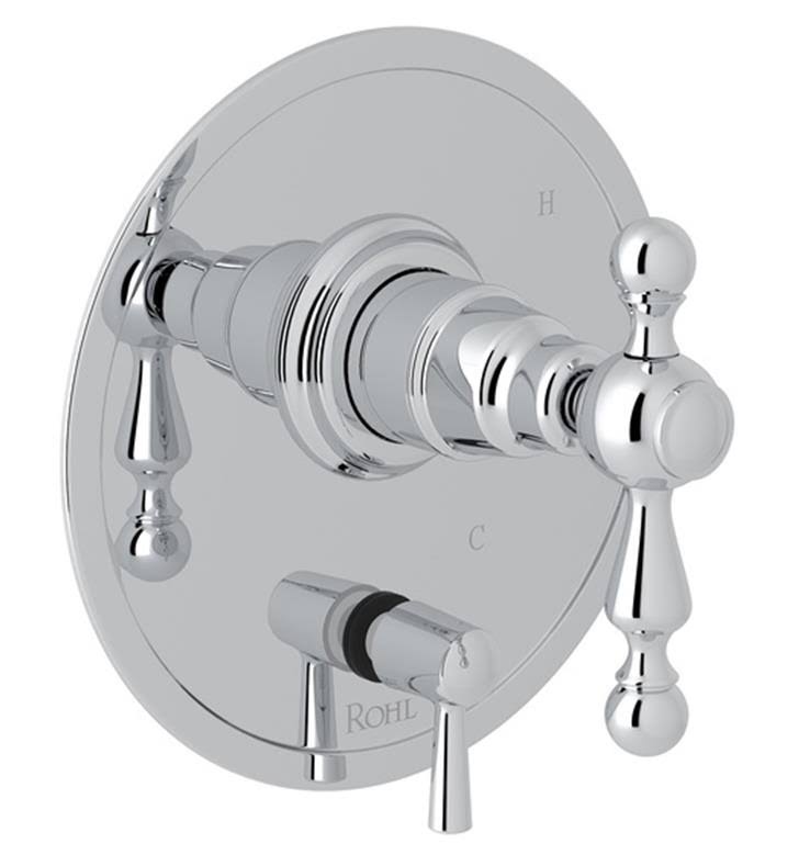 Polished Chrome Pressure Balance Trim with Diverter D9688