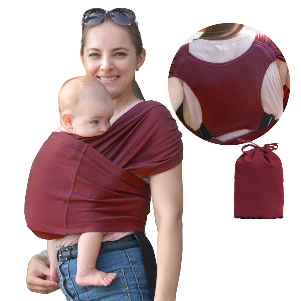 Organic Cotton Adjustable Baby Wrap Carrier V84330