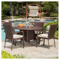 5 Piece Wicker Patio Dining Set P3556