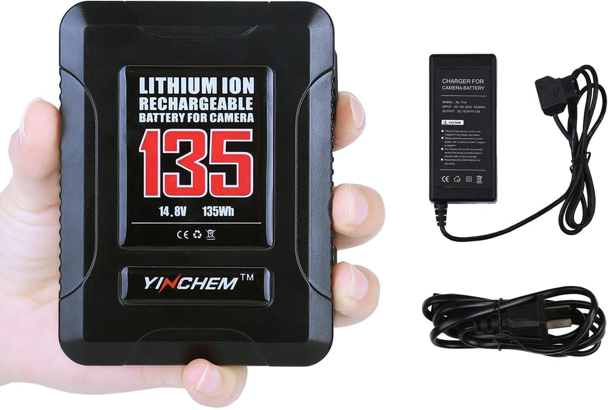 135Wh V Mount/V Lock Lithium-ion Battery with D-tap and USB K6555