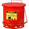 10 Gallon Red Oily Waste Can U603