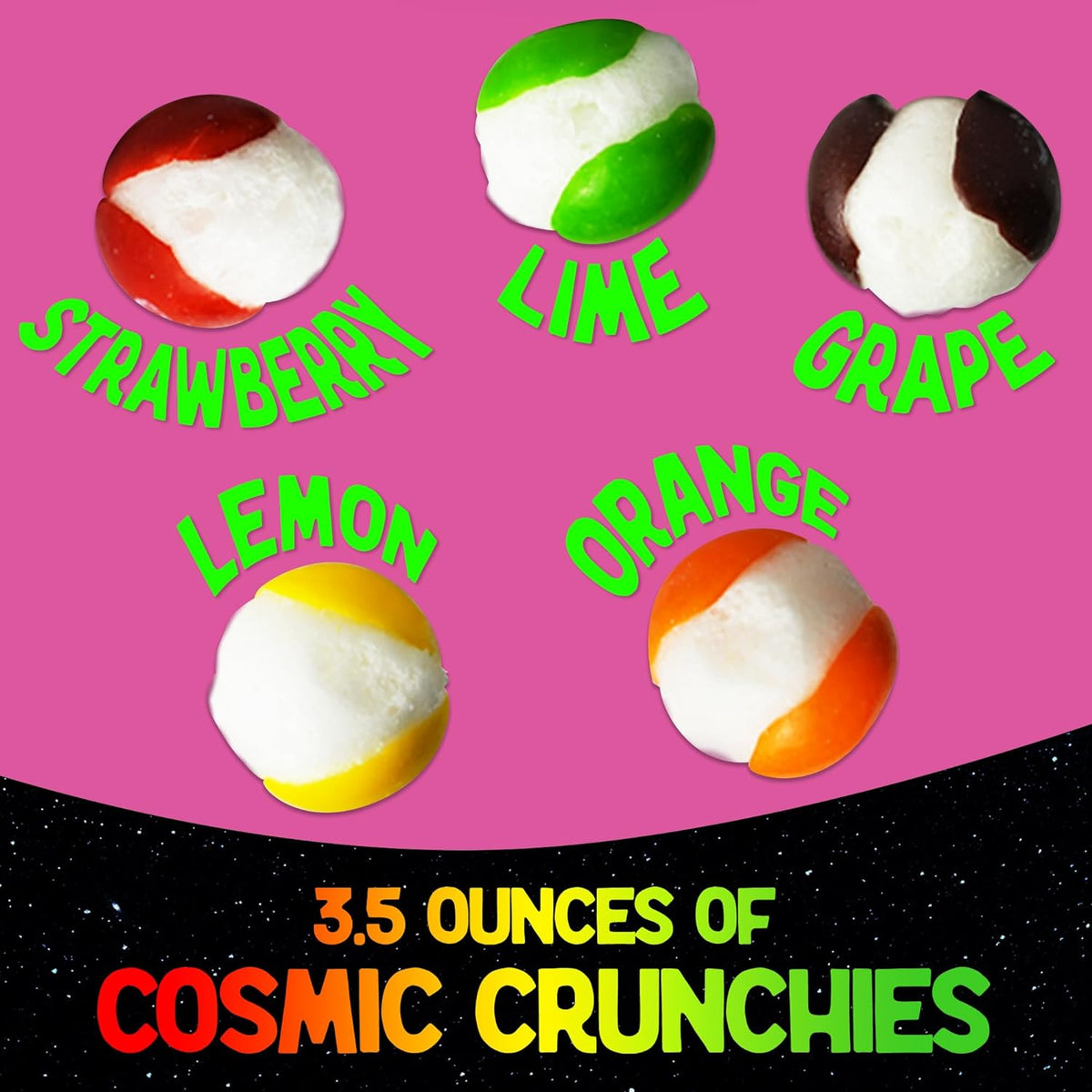 Freeze Dried Candy Variety Pack with 4 Kinds R93704