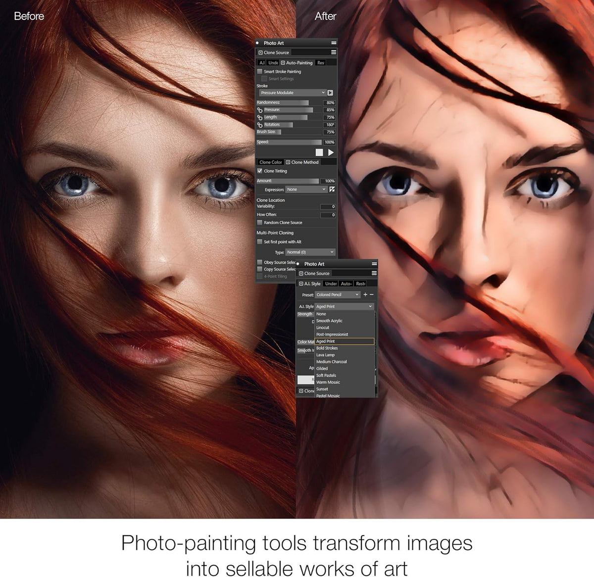 Painter 2021 Upgrade Digital Painting Software [PC/Mac Keycard] J30525