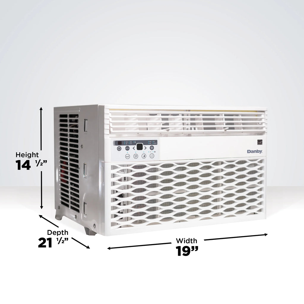 10,000 BTU White Window Air Conditioner with Remote M6750