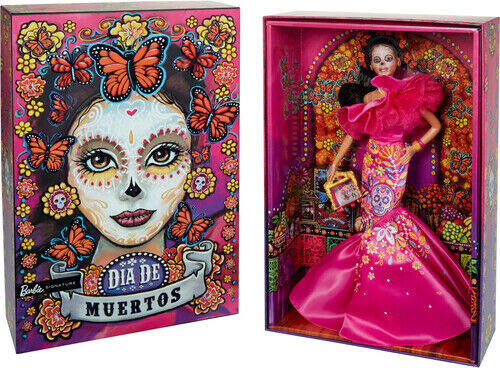 Día De Muertos Barbie Doll Paper Doll T24884