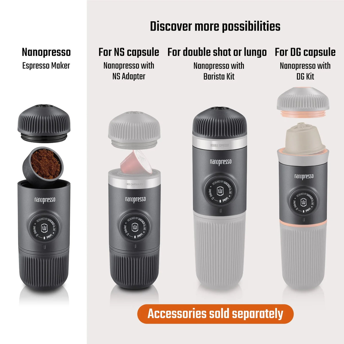 Portable Espresso Maker with Case I390494