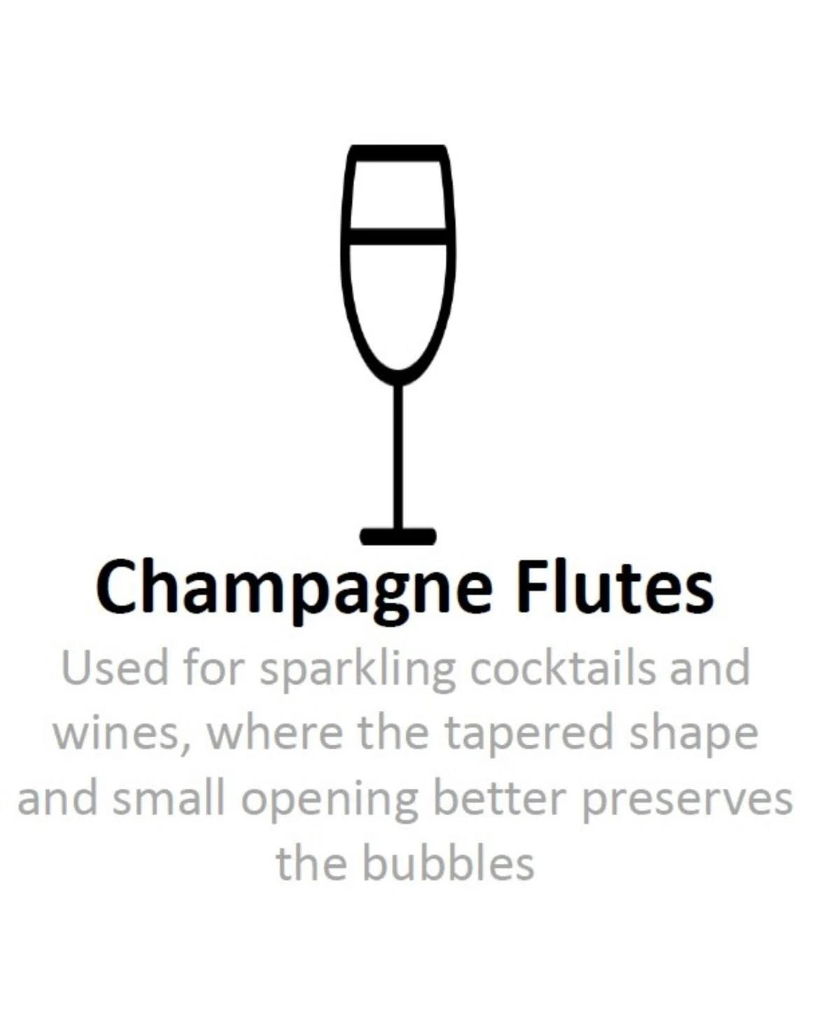 Set of 2 Toasting Flutes W21177