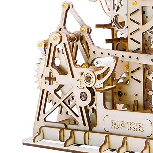 3D Wooden Puzzle Mechanical Model DIY Toy R48537