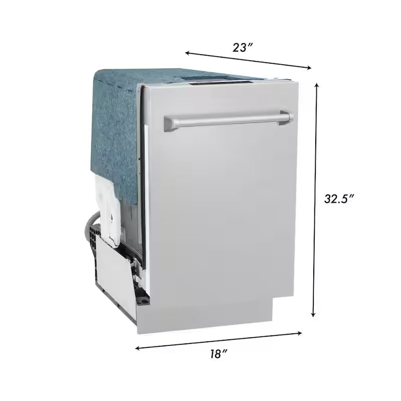 18 in. Compact Dishwasher with 2 Racks Z10524
