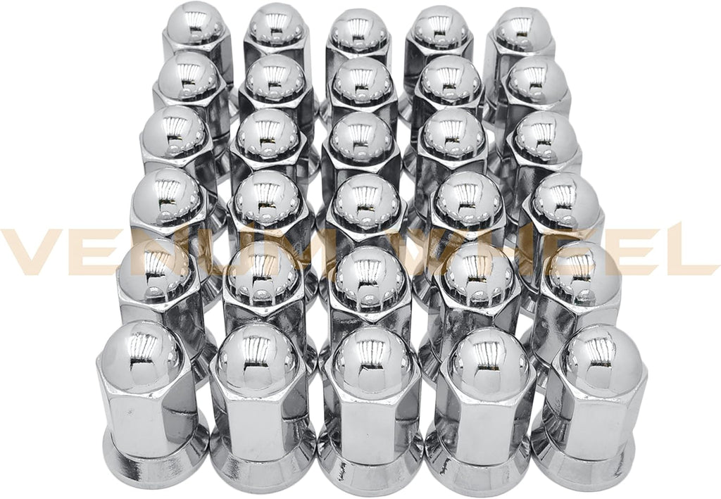 16 Pc Chrome Lug Nuts M14x1.5 Thread Pack of 2 Q73499