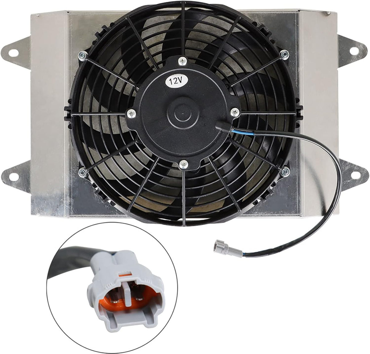 12V Radiator Cooling Fan Motor Assembly L42980