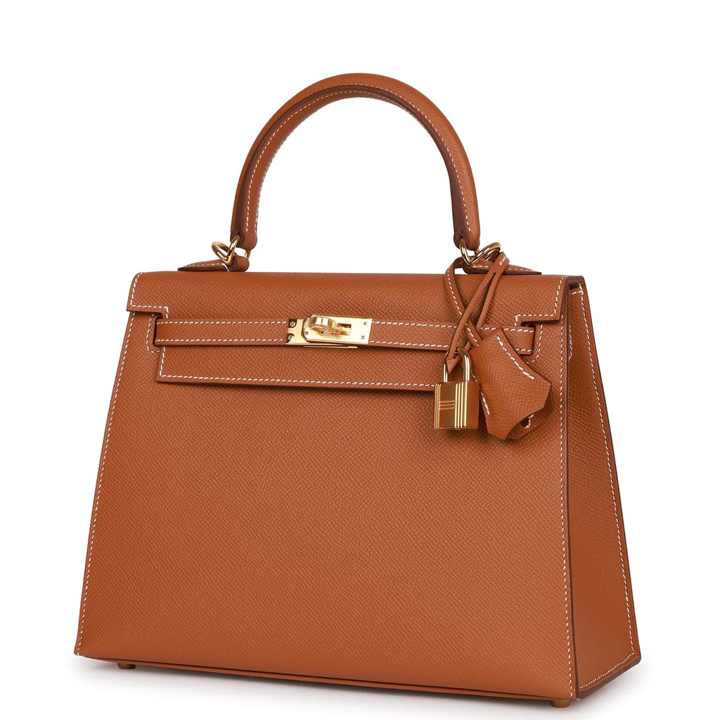 Gold Epsom Leather Handbag R365548