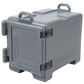 Charcoal Gray Front Loading Insulated Food Pan Carrier G2265
