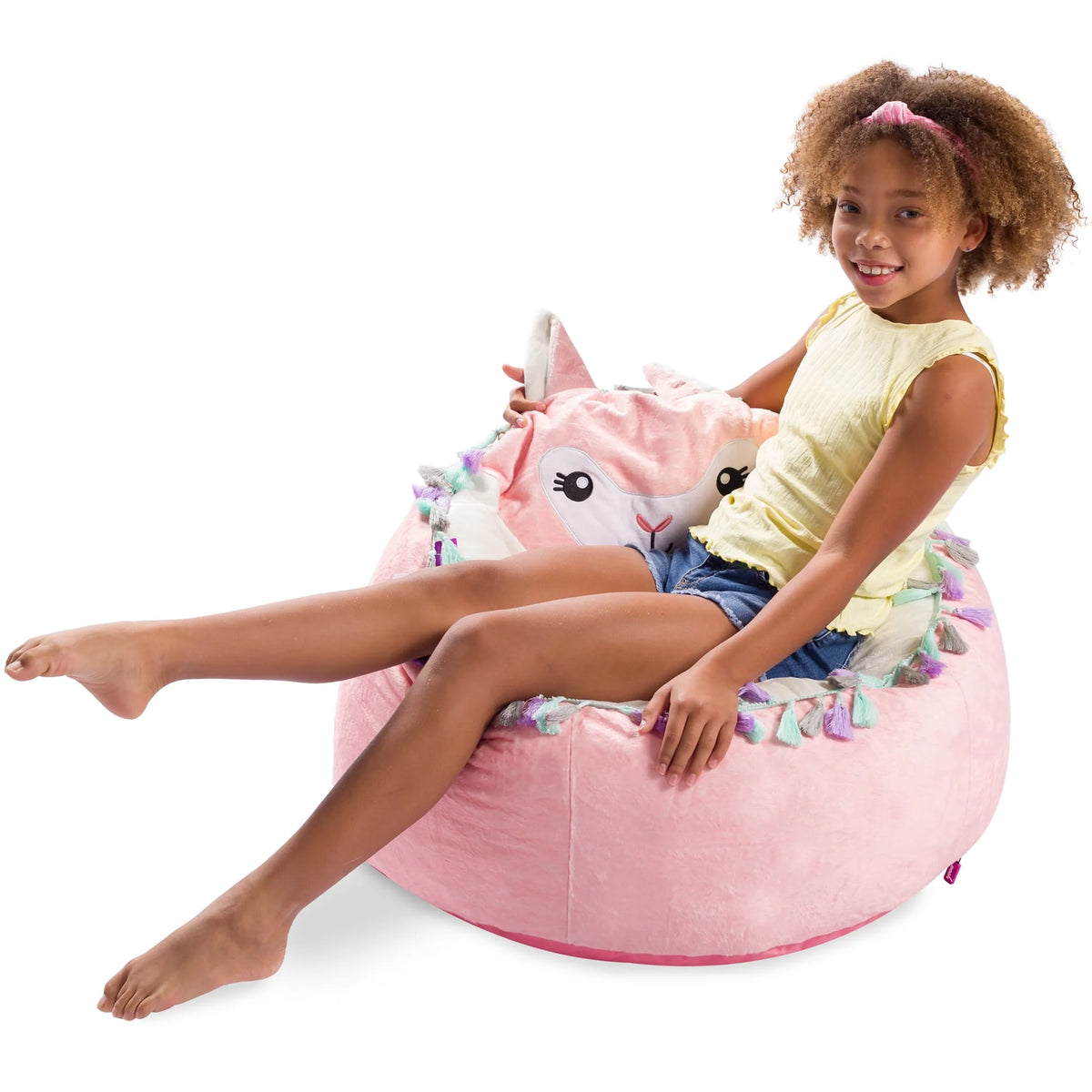 Bean Bag Chair Memory Foam Lounger with Soft Cover 2.5 ft T6062